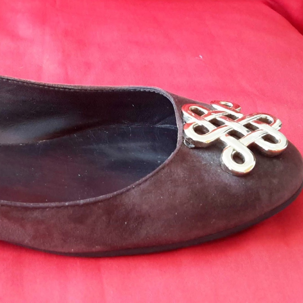 Diane Von Furstenberg Suede Flats Size 8.5 M